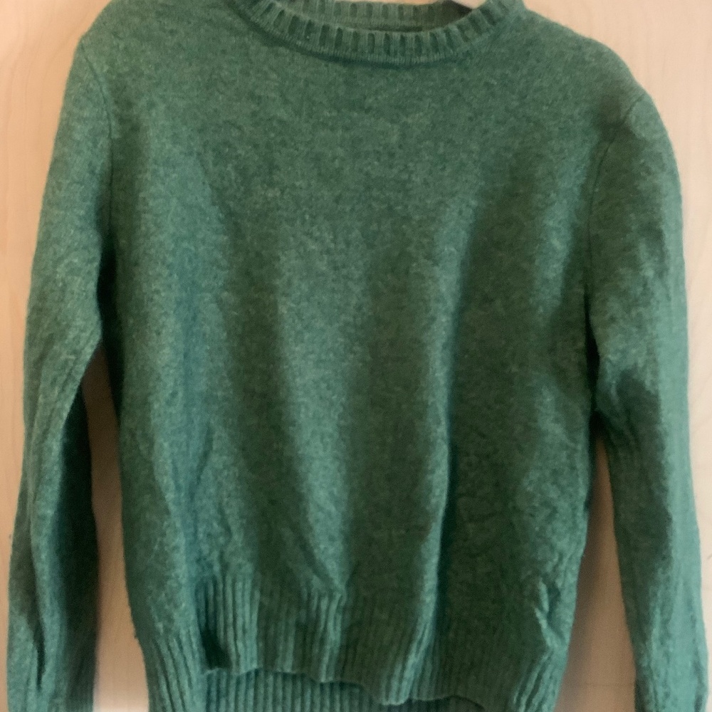 JCrew Green Sweater
